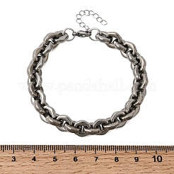 304 Stainless Steel Link Chain Bracelets for Women&nbsp;BJEW-P388-01P