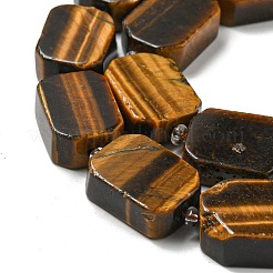 Natural Tiger Eye Beads Strands&nbsp;G-G072-B03-02