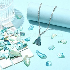 100Pcs Natural Akoya Shell Big Pendants&nbsp;SHEL-YW0001-23