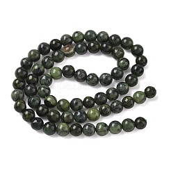 Natural Canadian Jade Beads Strands&nbsp;GG-CBA6BAC-A02-6mm