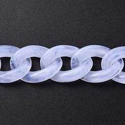 Acrylic Curb Chains&nbsp;X-AJEW-JB00505-06