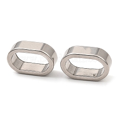 Non-Tarnish 303 Stainless Steel Slide Charms/Slider Beads&nbsp;STAS-D061-03E-P