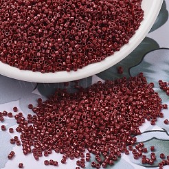 MIYUKIデリカビーズ  シリンダー  日本製シードビーズ  11/0  （db2354) duracoat不透明染め上海赤  1.3x1.6mm  穴：0.8mm  約10000個/袋  50 G /袋&nbsp;SEED-X0054-DB2354