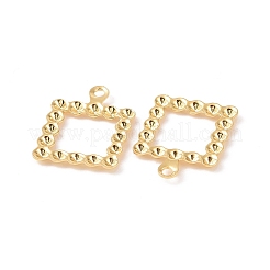 Ion Plating(IP) 304 Stainless Steel Pendant Rhinestone Settings&nbsp;STAS-F293-07G