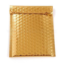 マットフィルムパッケージバッグ  バブルメーラー  パッド入り封筒  長方形  ゴールデンロッド  22.5x15x0.5cm&nbsp;OPC-P003-01A-05