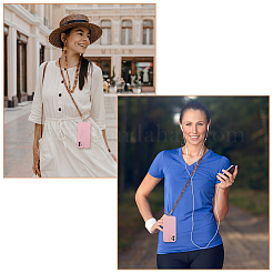 Transparent Acrylic Link Cell Phone Chain Crossbody Neck Chain&nbsp;HJEW-AB00022