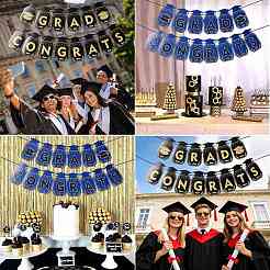 Congrats Grad Paper Hanging Banner&nbsp;TH-FZCC84D-01A-02
