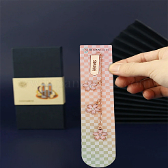 2Pcs 2 Styles Zinc Alloy Enamel Bookmarks&nbsp;AJEW-LP0006-05B