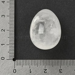 Natural Quartz Crystal Egg Shape Display Decorations&nbsp;G-Z094-01H