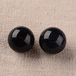 Synthetic Blue Goldstone Beads&nbsp;G-I174-16mm-08