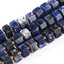 Natural Sodalite Beads Strands&nbsp;G-T140-26