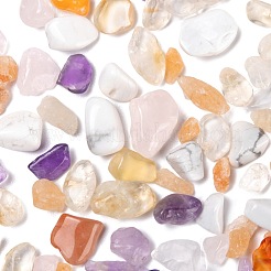 150G 5 Style Natural Mixed Gemstone Chip Beads&nbsp;G-FS0001-09