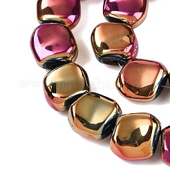 Electroplate Glass Beads Strands&nbsp;EGLA-N012-07O