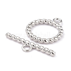 ラックメッキ真鍮マンテル  長持ちメッキ  リング  プラチナメッキ  リング：24x19.5x2.5mm  穴：3mm  バー：29x6.8x2.5mm  穴：3mm&nbsp;KK-B036-14P