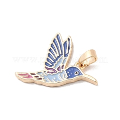 Brass Enamel Pendants&nbsp;KK-A277-11G