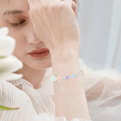 120Pcs 6 Colors Transparent Acrylic Beads&nbsp;TACR-SC0001-49