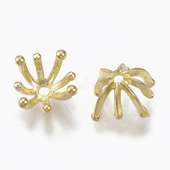 Brass Rhinestone Claw Settings&nbsp;KK-T040-175-NF