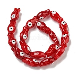 Handmade Transparent Glass Beads&nbsp;GLAA-N0028-03H