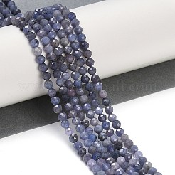 Natural Tanzanite Beads Strands&nbsp;G-F717-17B-01