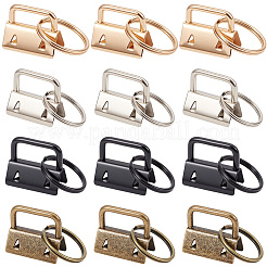 40Pcs 4 Colors Iron Ribbon Ends&nbsp;FIND-CN0002-57