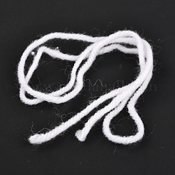 DIY Panda Non Woven Fabric Embroidery Keychain Kits&nbsp;DIY-F071-06