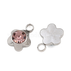 201 Stainless Steel Rhinestone Pendants&nbsp;RB-CBABFDA-14P