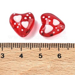 Transparent Glass Enamel Beads&nbsp;GLAA-P078-02A-01