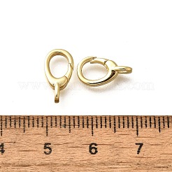 Brass Spring Gate Rings&nbsp;X-KK-Q043-12G
