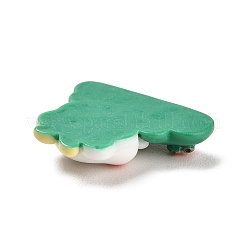 Opaque Resin Cabochons&nbsp;RESI-F045-15E