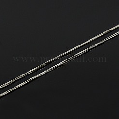 Anti-Tarnish Rhodium Plated 925 Sterling Silver Necklaces&nbsp;STER-M034-39A