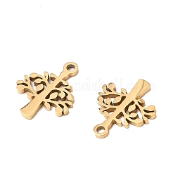 304 Stainless Steel Charms&nbsp;X-STAS-I151-16G