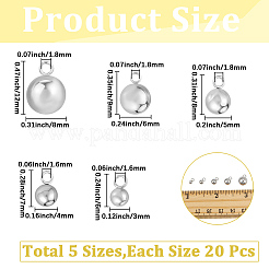 100Pcs 201 Stainless Steel Charms&nbsp;STAS-SC0020-93B