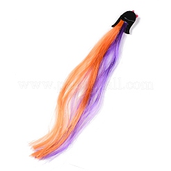 ハロウィンヘッドギア  ゴースト装飾ウィッグヘアピン  パーティーヘアデコレーション  カラフル  445mm&nbsp;PHAR-H065-03