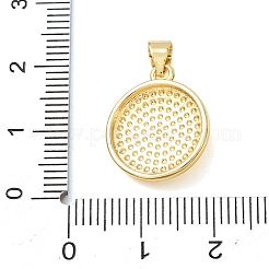 Brass Pendants&nbsp;KK-CBA0009-03G