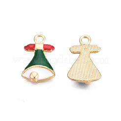 Rack Plating Alloy Enamel Pendants&nbsp;ENAM-N055-119