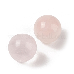 Natural Rose Quartz No Hole Sphere Beads&nbsp;G-K353-04C-01