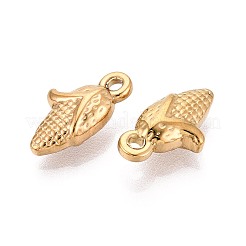 304 304 Stainless Steel Corn Charms&nbsp;STAS-T067-46G