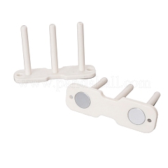 プラスチックボビンスタンドホルダー  磁気スプール付き  古いレース  8.2x5.4cm&nbsp;PW-WG51699-01