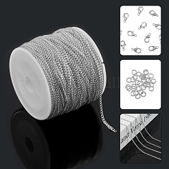 DIY Chain Bracelet Necklace Making Kit&nbsp;DIY-CA0006-09