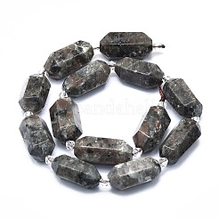 Natural Fluorescent Syenite Rock(Glow under UV Light) Beads Strands&nbsp;G-F715-055