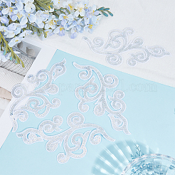 5Pairs Embroidery Thread Clothing Patches&nbsp;PATC-GF0001-97A