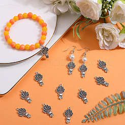50Pcs Autumn Theme Tibetan Style Alloy Pendants&nbsp;FIND-SC0006-37