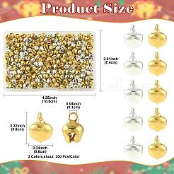 400Pcs Iron Bell Charms&nbsp;IFIN-FS0001-66