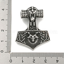 316 Surgical Stainless Steel Pendants&nbsp;STAS-E212-84AS