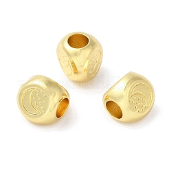 Eco-Friendly Rack Plating Brass European Beads&nbsp;KK-F854-01G-02