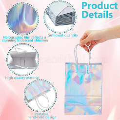 Laser Paper Packing Tote Bags&nbsp;ABAG-WH0083-016