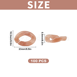 Acrylic Linking Rings&nbsp;OACR-GF0001-08A