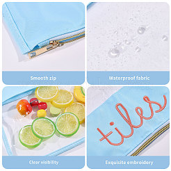 Large Capacity Embroidery PU Leather Storage Zipper Bags&nbsp;AJEW-WH0609-880A