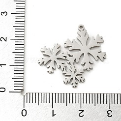 201 Stainless Steel Pendants&nbsp;STAS-R133-01P-02