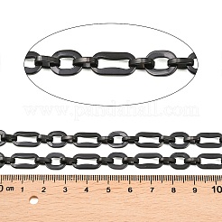 201 Stainless Steel Oval Link Chains&nbsp;CHS-F024-02A-EB